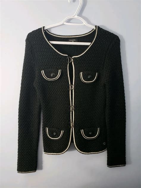 fake chanel cardigan|chanel cardigan vintage.